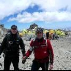 Calleja, en el Monte Vinson con temperaturas inusuales