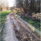 Imagen de la actual situación de sendero de Arroyo del Valle. DL