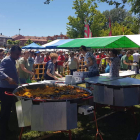 Los mayores participaron activamente en la fiesta del municipio  en Villaobispo el pasado domingo. DL