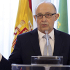 El ministro de Hacienda Cristóbal Montoro.