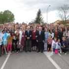 Foto de grupo de los casi 130 miembros de la familia Fernández Suárez.