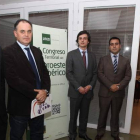 Carlos Pires, Alfonso Arias, Joaquim Costasa y Antonio Méndez, ayer en la Uned.