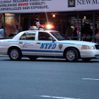 Un coche de la Policía de Nueva York.