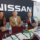 Imagen de la presentación del torneo, ayer, en las instalaciones de Nissan. RAMIRO