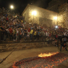 San Pedro Manrique volvió a revivir la magia de la noche más corta del año. EFE