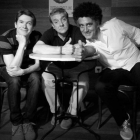 Los leoneses Javier Bermejo, Miguel Barajas y Alberto Díaz.