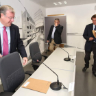 Silván, Fernández, García-Prieto y Álvarez, ayer. RAMIRO
