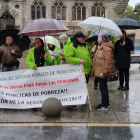 Protesta de la Coordinadora en Defensa del Sistema Público de Pensiones. DL