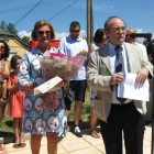 Margarita Tamarco, con el alcalde Manuel Otero.