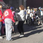 Los servicios sanitarios se reunieron al inicio de la cita.