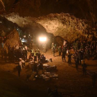 Imagen de Rescate en Tailandia, documental de DMax sobre los niños atrapados en una cueva de Tailandia en el 2018.