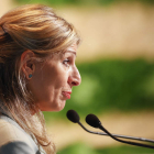 Yolanda Díaz, vicepresidenta y ministra de Trabajo. JAVIER LIZÓN