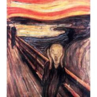 Detalle de «El grito», de Edvard Munch, robado en el 2004