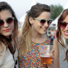 Tres jóvenes de Segovia, en un festival de Bilbao.
