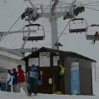 Los primeros esquiadores de la temporada sólo pudieron disfrutar de una parte del área de Cebolledo