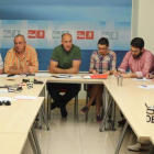 Díez comunicó ayer la reorganización a la comisión permanente de la agrupación local.