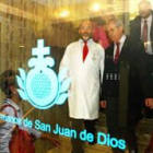 Ramón Castejón y Álvarez Guisasola, durante la visita | Ramiro