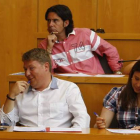 El Grupo Municipal Socialista, en una imagen de archivo de un Pleno.