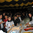 La familia deportiva del Cuatrovientos celebró su tradicional magosto.