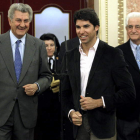 Jesús Posada y Cayetano Rivera, ayer en el Congreso.
