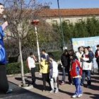 Una voluntaria relata la historia del fuego y las mujeres