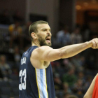 Marc Gasol, como líder de su equipo.