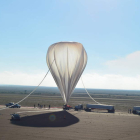 El globo estratosférico fue lanzado desde Nuevo México.