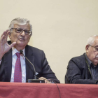Torres Dulce y Jiménez-Rico, ayer, en las jornadas de Burgos.
