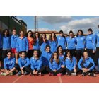 El Sprint, con Blanca, Ana y Sidorella, atletas que ya no estarán en la tercera temporada de las leonesas en la División de Honor