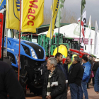 Imagen de tractores en una reciente edición de la Feria de Valencia de Don Juan.