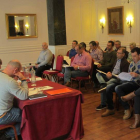 Directiva y consejo asesor abrieron ayer el proceso electoral. DL