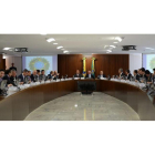 Primera reunión de los ministros del nuevo Gobierno de Brasil.