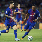 Messi, con cuatro goles, y Paulinho con uno brillaron en el triunfo solvente del Barça frente al Eibar. GARCÍA