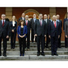 Primera reunion del Consejo de Ministros del Gobierno de Mariano Rajoy.