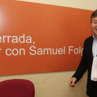 Samuel Folgueral considera sectario el reparto de obras. ANA F. BARREDO