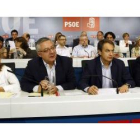 José Luis Rodriguez Zapatero presidió esta mañana el comité Federal del PSOE.