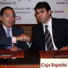 Álvaro Díez González y Óscar Fernández Huerga, en la firma