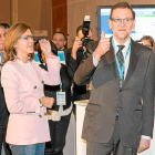 María Dolores de Cospedal y Mariano Rajoy.