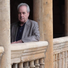 El escritor irlandés John Banville en el Parador de San Marcos, durante su estancia en León para recoger el premio Leteo de Literatura.