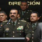 El general Rodolfo Palomino, jefe de la policía que ha dimitido.