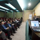 Pilar del Olmo entrega los premios de Estadística de Castilla y León.
