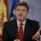 El ministro de Justicia, Rafael Catalá.