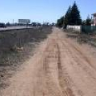 Aspecto que presentaba ayer la zona en la que se pretenden acometer las obras de reforma del vial