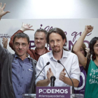 Pablo Iglesias lideró la gran sorpresa.