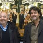 El director y uno de los intérpretes de la película