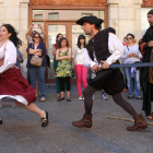 Recreación del pasado judío en la capital leonesa, en una imagen de archivo. BRUNO MORENO
