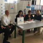 Momento de la firma del convenio de colaboración. DL
