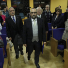 Pérez dio ayer su discurso como académico de número de la Academia de Veterinaria de CyL. FERNANDO OTERO