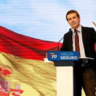 Pablo Casado, en campaña.