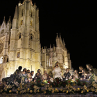 Imagen del conjunto escultórico de La Sagrada Cena, de la hermandad de Santa Marta y la Sagrada Cena.